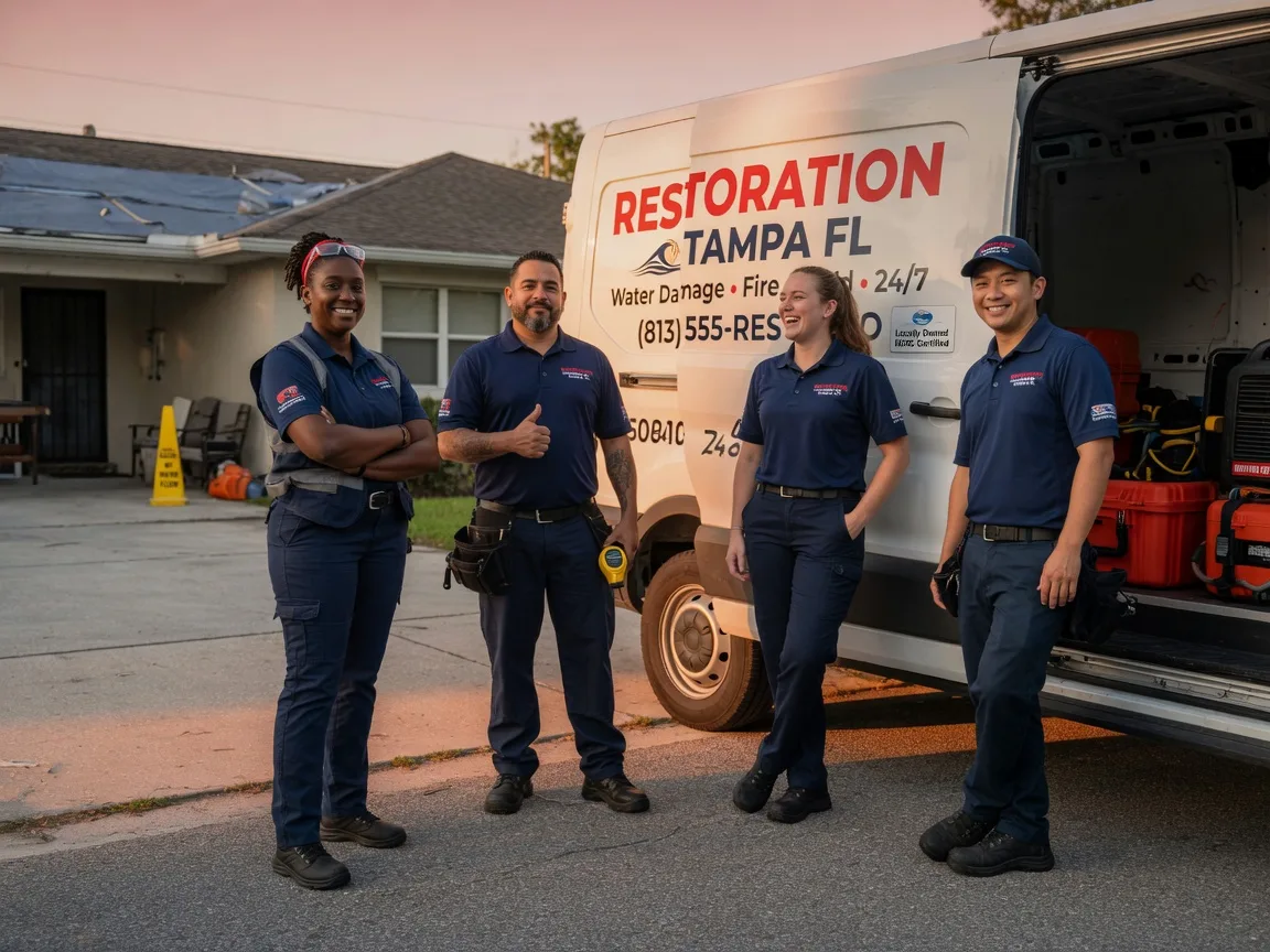 Water Damage Restoration company in Nocona, TX